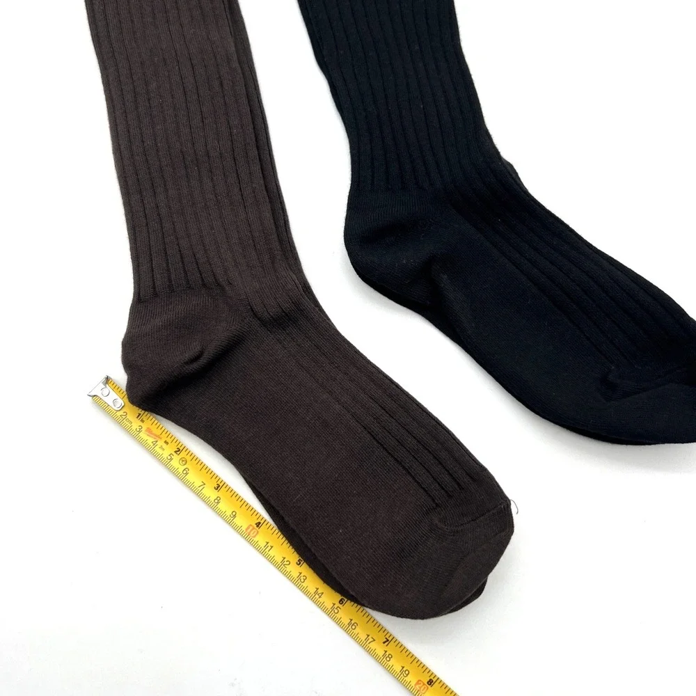 Lot of 7 Korea K'sox Over Knee High Socks Ribbed Warm Cozy Style Women Girls‎